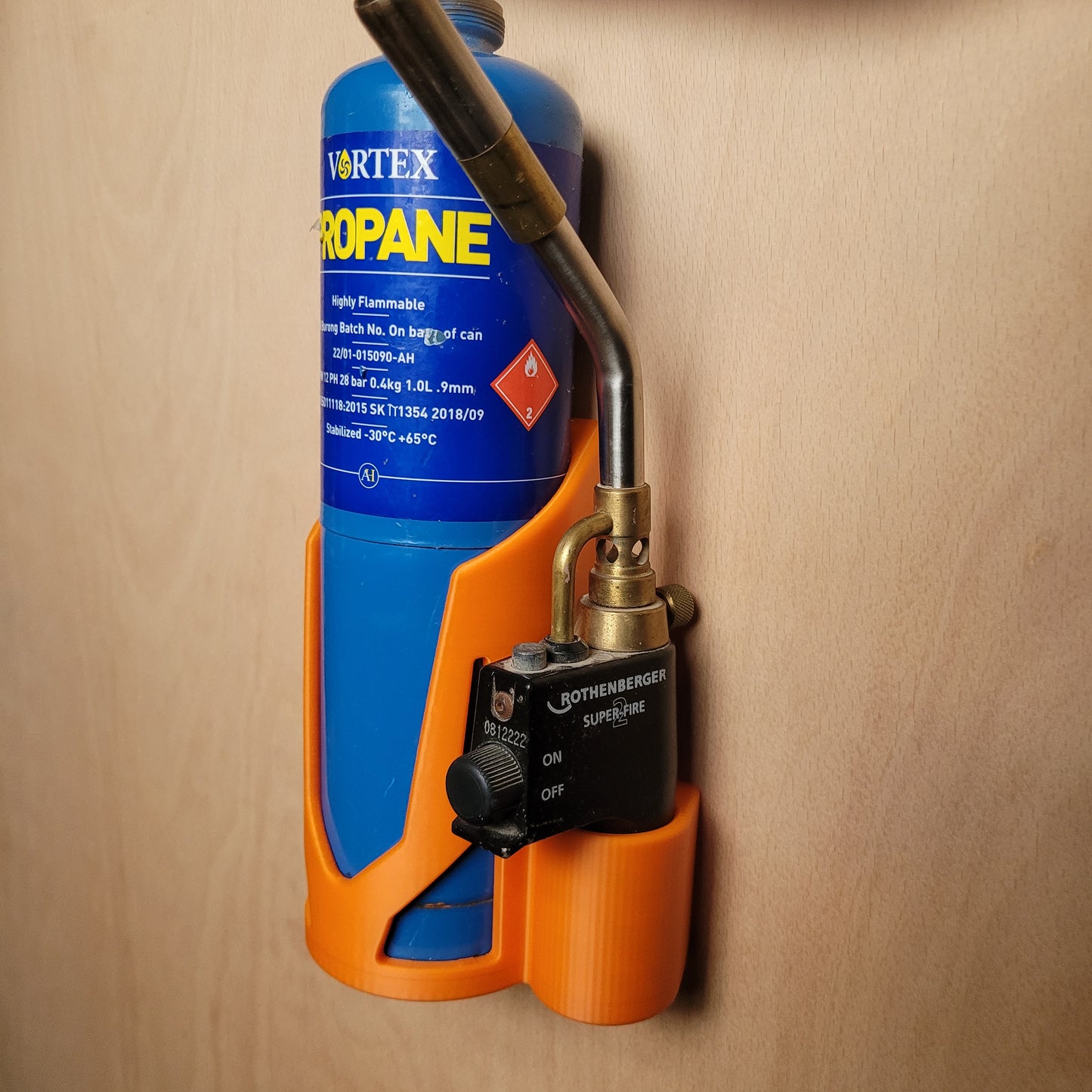 Torch-Dock Blowtorch Wall Mount