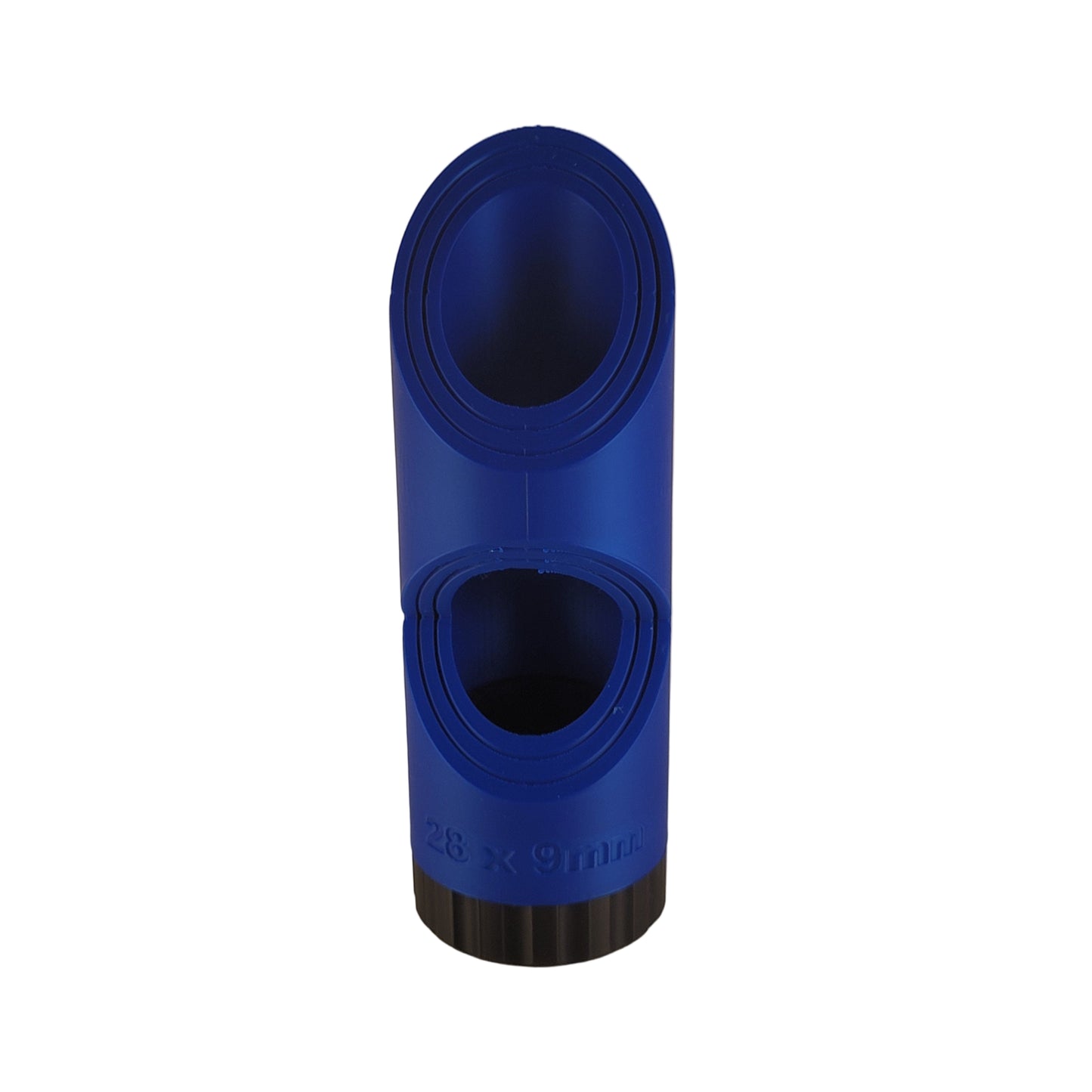 9mm (blue) Lag-master Front view