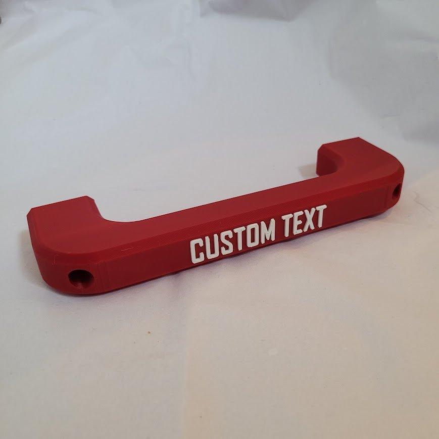 Customisable 150mm Drawer Handle with Embossed 3D text-Handle-Tool Mod Shop