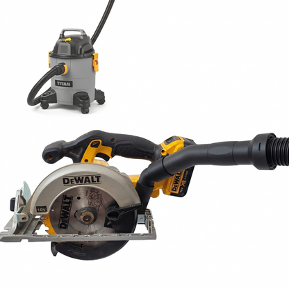 Titan TTB774 Vacuum Adaptor for Dewalt DCS391 18V Circular Saw
