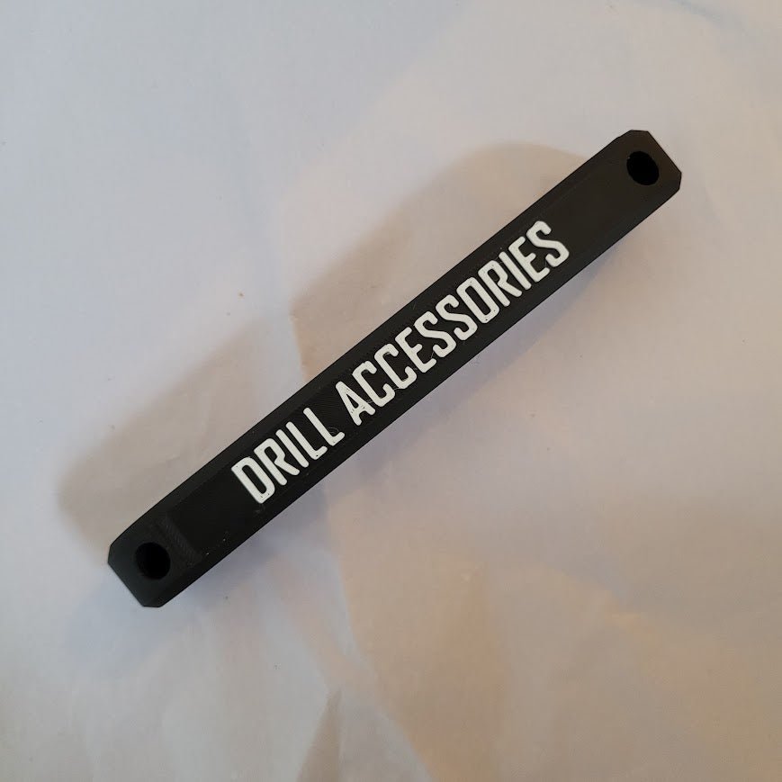 Customisable 150mm Drawer Handle with Embossed 3D text-Handle-Tool Mod Shop