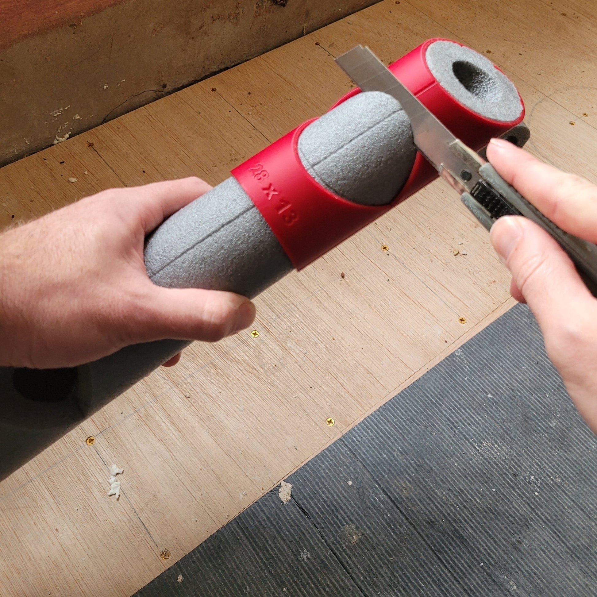Lag-Master Professional Foam Lagging Guide Set | 3 Pcs | For 13mm wall thickness-Cutting Jig-Tool Mod Shop
